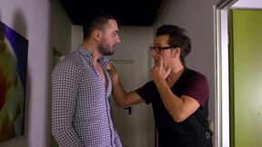 Hot Double Penetration in Sexy Lingerie and Stockings