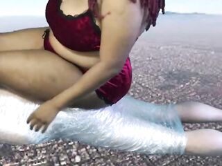 bitch goddess and giantess dominates serf