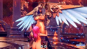 Cute 3D Anime Babe Gets Fucked Hard by Huge Cocks for Massive Creampie Ejaculations