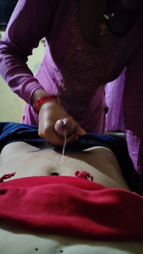 Desi Village Girl Blowjob to Her Lover