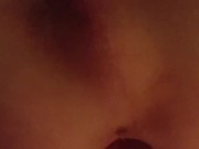 Alleine zu Hause prostata massage mit glasdildo