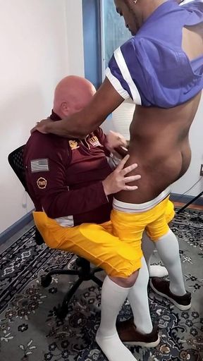 Coach Inspects Players Penis Before the Big Game.