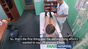”Short-Haired Girl Seduces Doc”