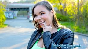 Sofia Lee Fucked Next to Live Train Track