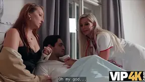 VIP4K  Blonde MILF Gets Horny When She Sees Her Daughter's Boyfriend