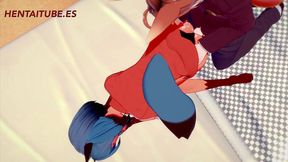 bna hentai - michiru handjob, blowjob and fuck - yiff hentai