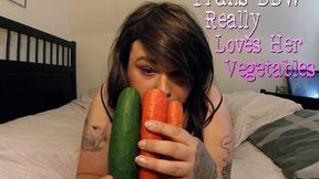 MissAlinaPaige Loves Her Veggies