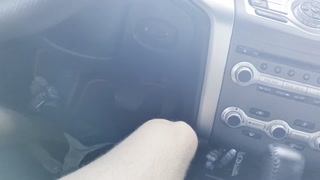 Jerking off members in the car after college on the side of the road cumming profusely