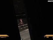 POV Deathclaw Muscle Hyper Growth Animation