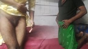 Gay boy focking A shemale girl in home