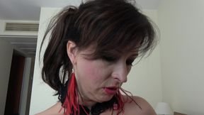 Cum swallowing and orgasming