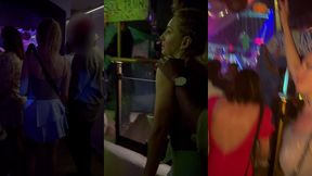 suite de la soiree au pacha a ibiza m exhibant avec mon top transparent en ...