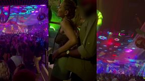 suite de la soiree au pacha a ibiza m exhibant avec mon top transparent en ...