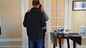 worshiping and serving my daddy's huge thick cut dick!