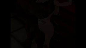 Trey and his girlfriend coyant has sex in a chinese dome