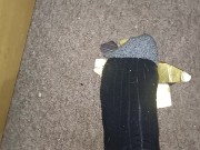 Box Crush & Trample in Socks. Flattened beneath my 89kg 👣👣