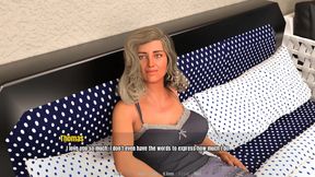 Grandmas house: mature MILF is having orgasm during massage ep.19