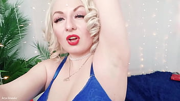 Female domination FEMDOM point of view POV video ARMPITS fetish: worship sweaty armpits Arya Grander