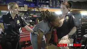 At The Garage Mechanic Love To Fuck Hard Two Police Officers That Are Horny As Fuck And Ready