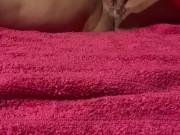 Chubby FTM Trans takes small knot [CREAMPIE]