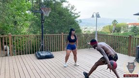 horny busty monica santhiago gets pounded and jizzed by rome major!