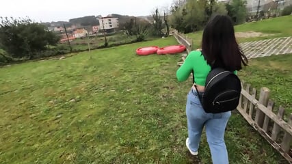 I Fuck A Stranger I Met In A Park And She Swallows All My Milk(1080p).mp4