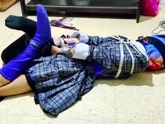 indo cosplay bondage