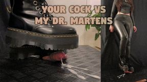 Your Cock vs My Dr Martens (Double Slave Version) - TamyStarly - Cock Balls Crush Trample, Shoejob, CBT, Trampling, Bootjob, Stomping