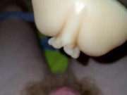 Quick creampie for my fleshlight