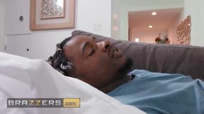 BRAZZERS - Slutty Babe Brandy Renee Sneakily Fucks Her Sister's Husband Right Behind Her Back