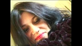 She Shows Them Her Hairy Pussy Then Fucks with 2 Men
