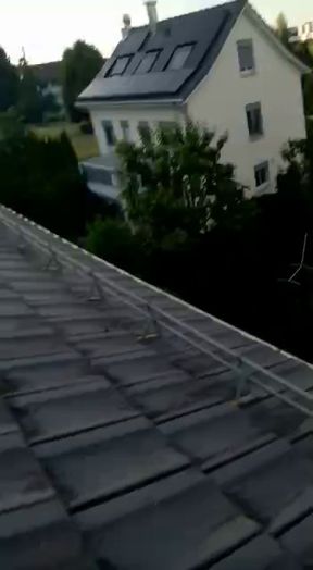 Pee on the roof