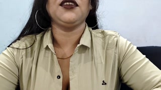 Indian girl and her first interview