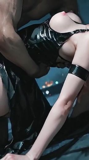 Black Leather, Green Hair, and the *** of Night Where Shadows Fall in Love.