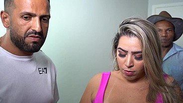 Bastiores do porno, em uma cena de dupla penetracao - Tony Tigrao - Victoria Dias - Capoeira