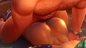 Lifeline Gets Dominated Hard in Hot Apex Legends Hentai Sex Scene