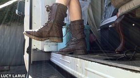 dirty vanlifer brown boot tease