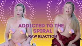Addicted to the Spiral - Raw Mesmerized Pet Slave Reaction (Obedience, Petplay)