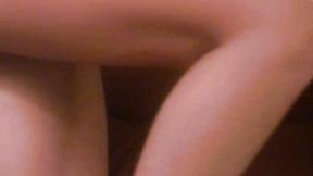 ”Naughty real hot girl masturbates with unusual toy”