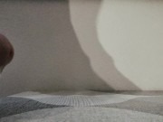 Quick hangjob and orgasm
