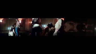 Fui conhecer a sauna na casa de swing e acabei fudendo um casal de namoradas