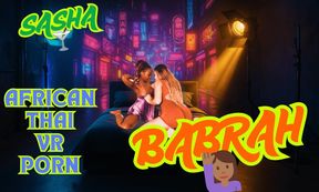 Big Boobs MILF Party & African Queen First Time in Thailand