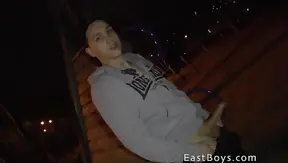 Mickey Rush JERKS OFF Beneath Pragues Moonlit Sky – Hot Gay Encounter 18+