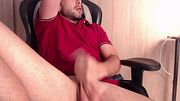 Daniel Snatana Jercking off his juicy Big Cock