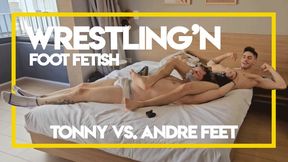 Tonny and André Feet (1080p) Wrestling - Foot Fetish - Gay Bondage - Gay Domination - Twink - BDSM