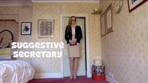 Submissive Secretary's Suggestive Interview