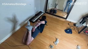 Tight bondage for smoking to much pt 1