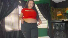 Weight Gain Turn On Until Riding & Orgasm