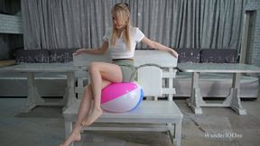 Irene long rodeo on the beach balls **4K**