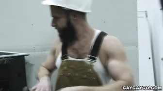 Construction Workers Brian and Casey Seduce Inspector Deep Dicc